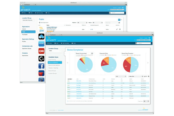 Enable secure browsing policies AirWatch Browser